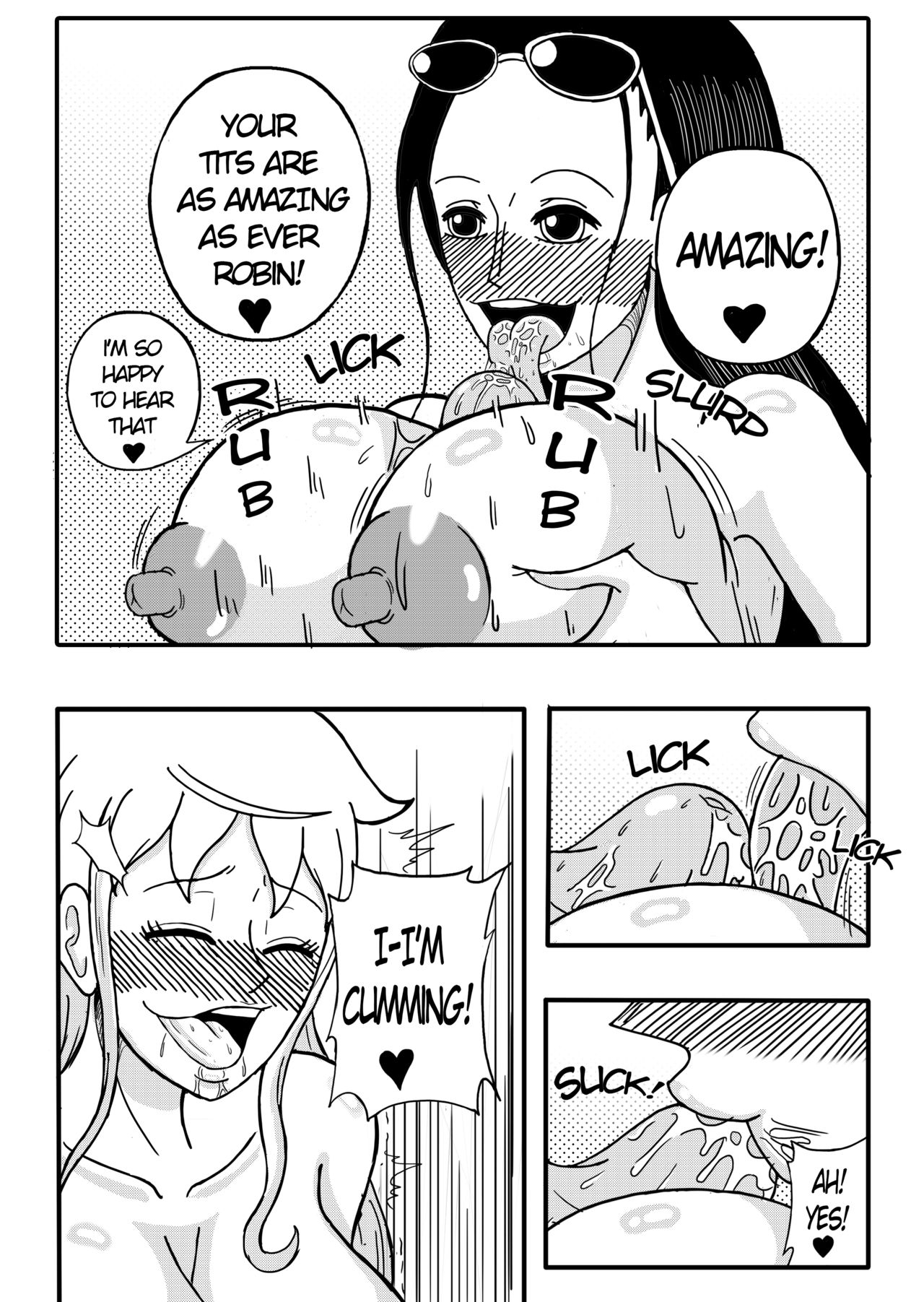 Robin x Nami: Reunion on the Thousand Sunny page 6 full