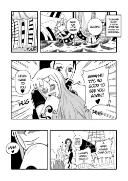 Robin x Nami: Reunion on the Thousand Sunny