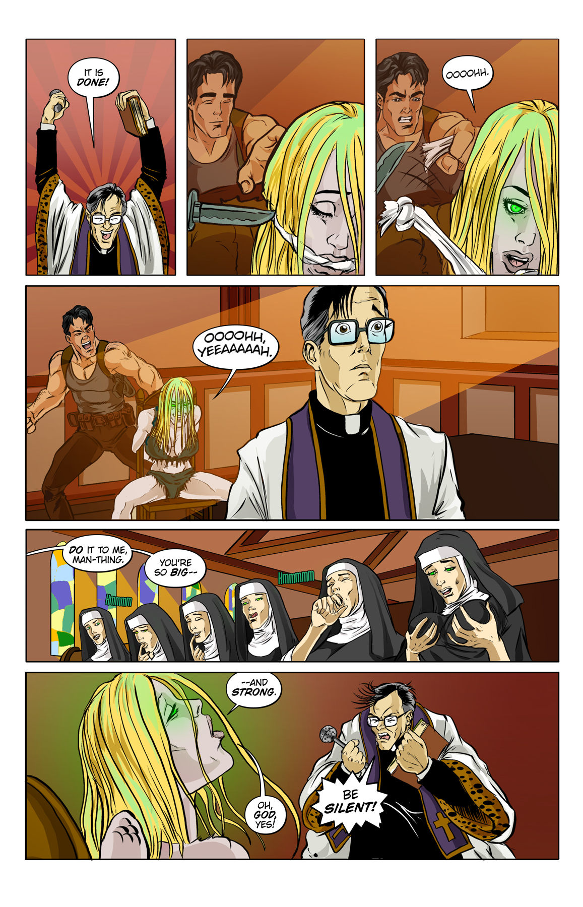 Lesbian Zombies From Outer Space #3 page 11 full