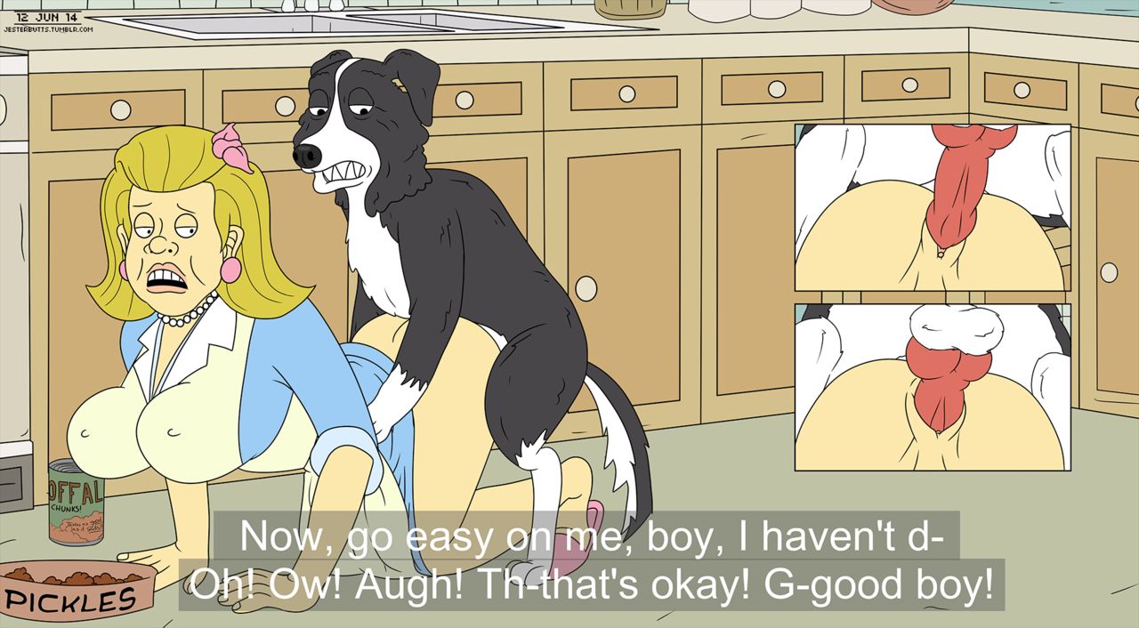 Beverly goodman from mr pickles porn comics