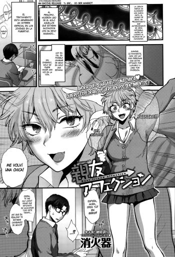 [Syoukaki] Shinyuu Affection - Best Friend Affection | El Afecto del Mejor Amigo (COMIC Anthurium 020 2014-12) [Spanish] [XHentai95] cover