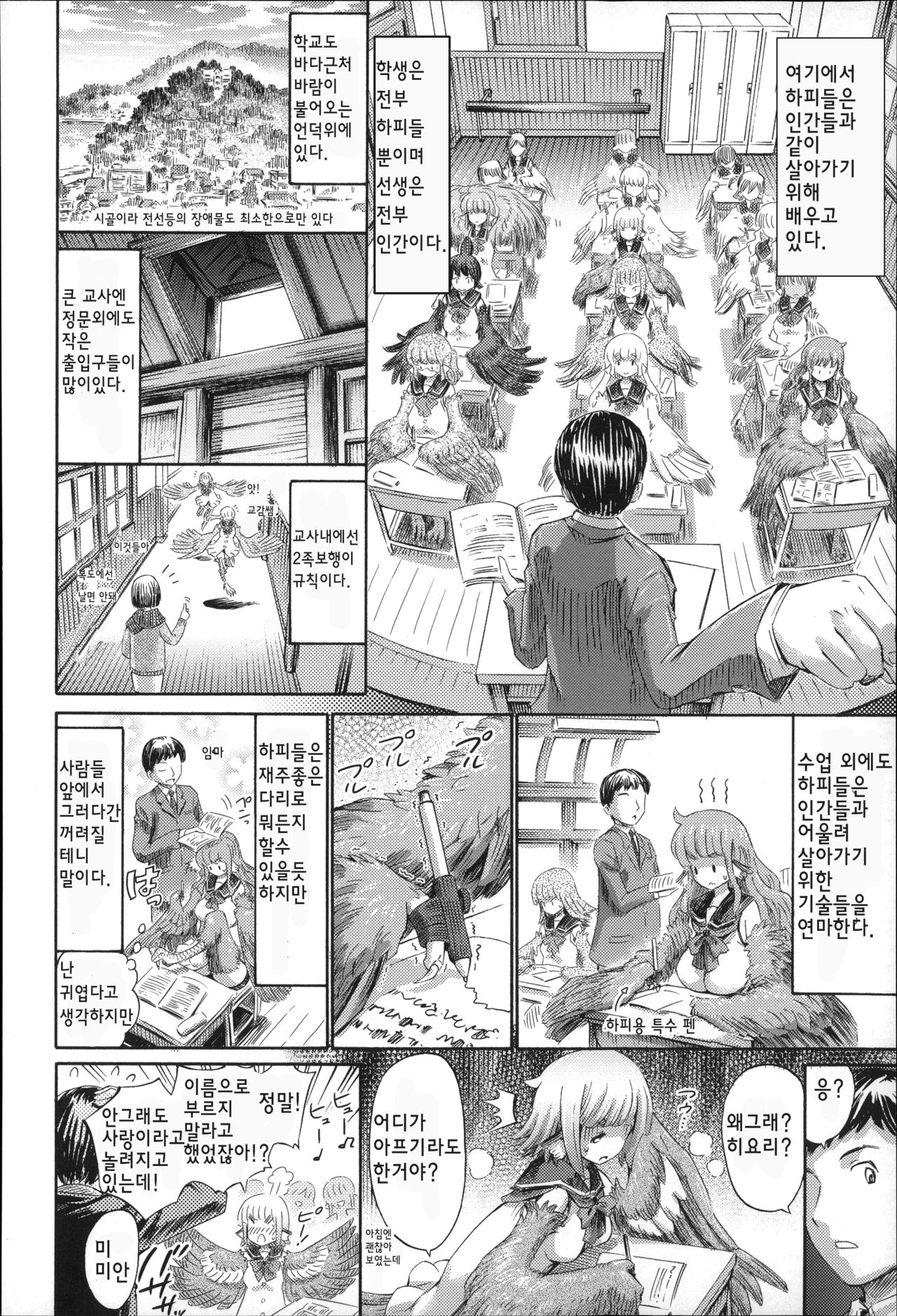 Harpy no Manabiya ~Kashimashi Class~ | Escuela de Arpías ~Clase Ruidosa page 5 full
