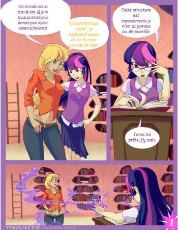 [7nights] Tome of Erotic Fantasies (My Little Pony: Friendship is Magic) [French] cover