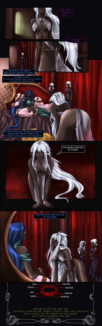 [Drowtales.com - Daydream 2] Chapter 16. Seksia does Chel cover