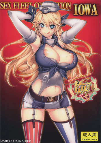 (C90) [Kashiwa-ya (Hiyo Hiyo)] KanColle -SEX FLEET COLLECTION- Iowa (Kantai Collection -KanColle-) cover