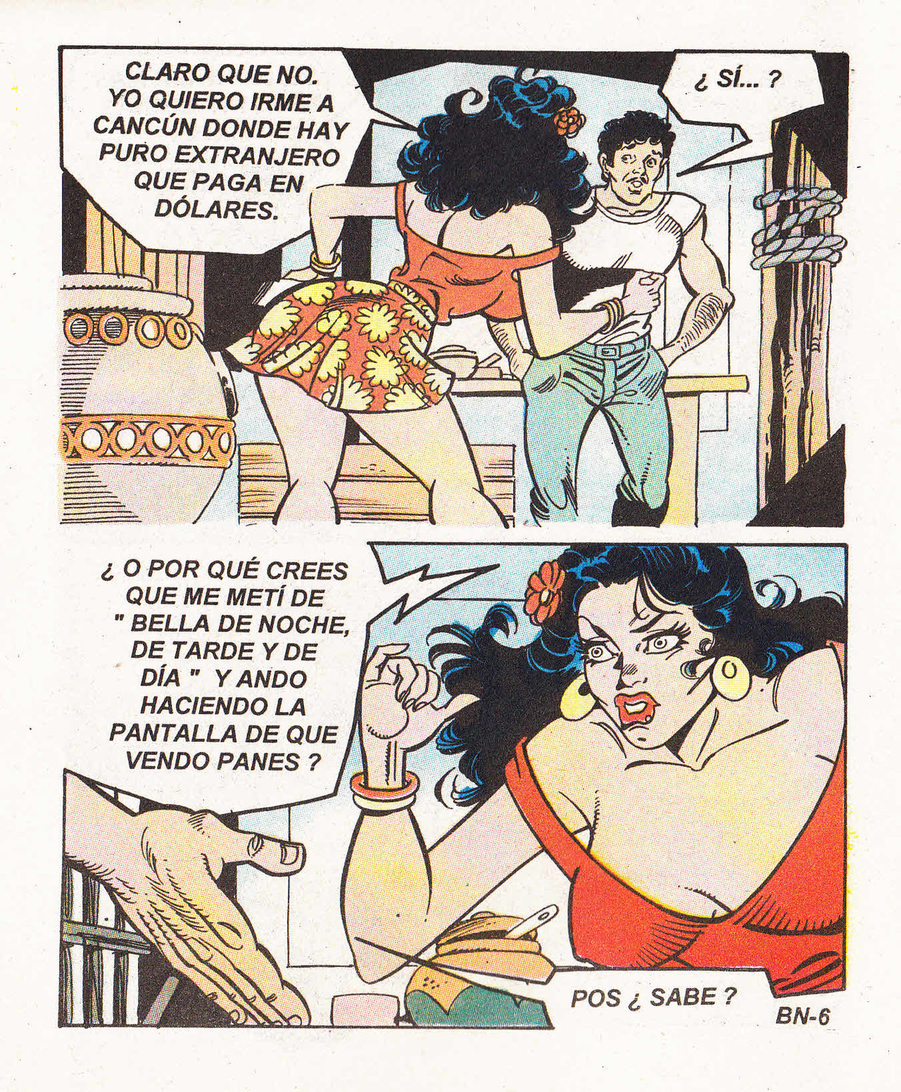 Bellas de Noche 005 - Bizcochito de carnaval page 8 full