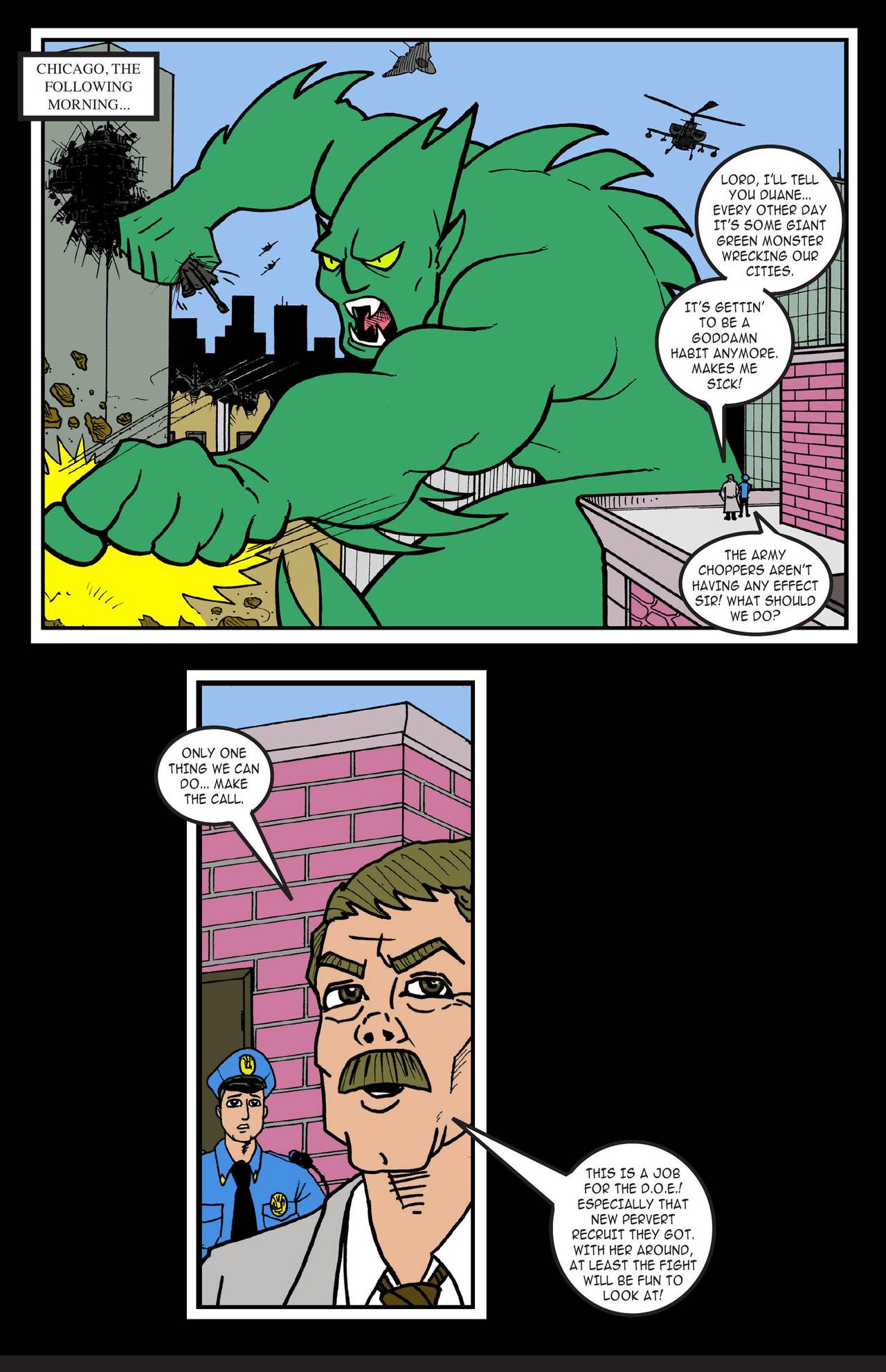 Starslam Superhero Erotica! #2 page 11 full