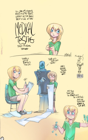 [mamabliss] medical testing cover