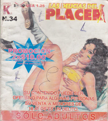 [XXX Mexican Comic] Las Delicias del Placer 0034 [Uncensored] cover