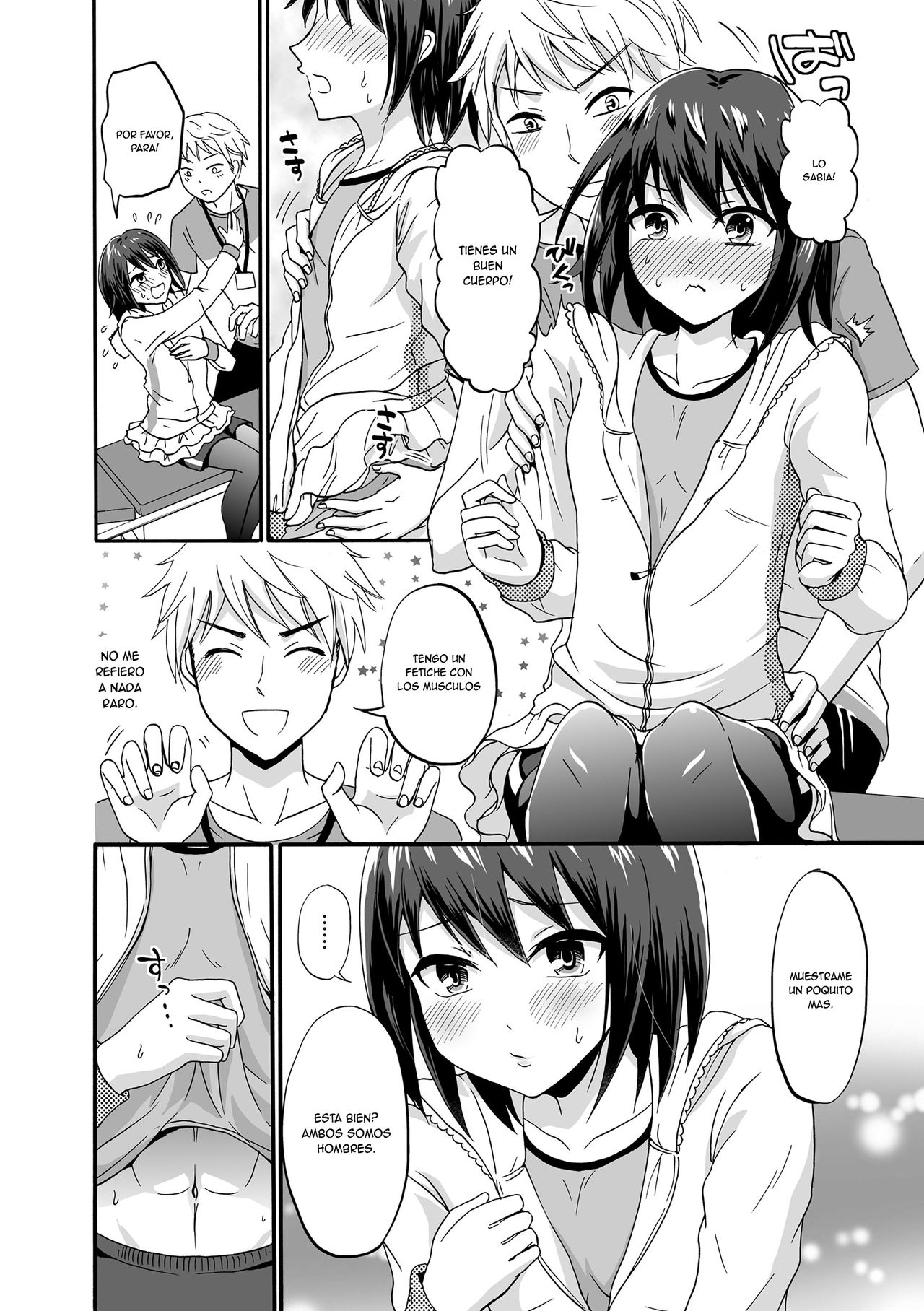 Hoso Macho Otokonoko to Inniku Training page 4 full