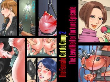 [Naya] Kachiku Mesu Shuuyoujo 2 - Meushi Innyuu Goumon Hen | The Female Cattle Camp 2 - The Lewd Heifer Torture Episode [English] =LWB= cover