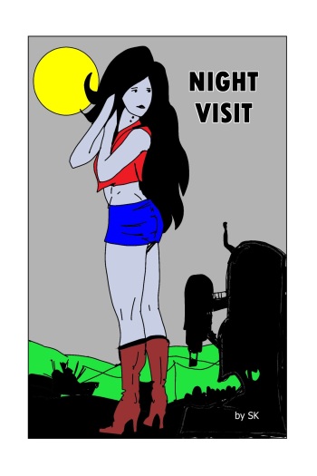 Night  Visit (Colour and text) cover