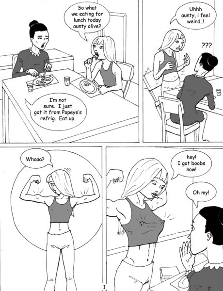 Auntie Olive page 1 full