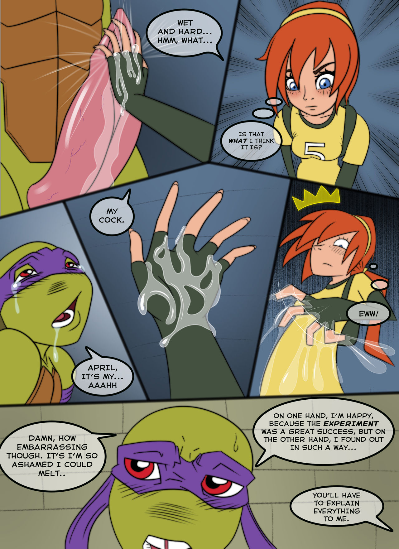 TMNT - Relax in April page 7 full