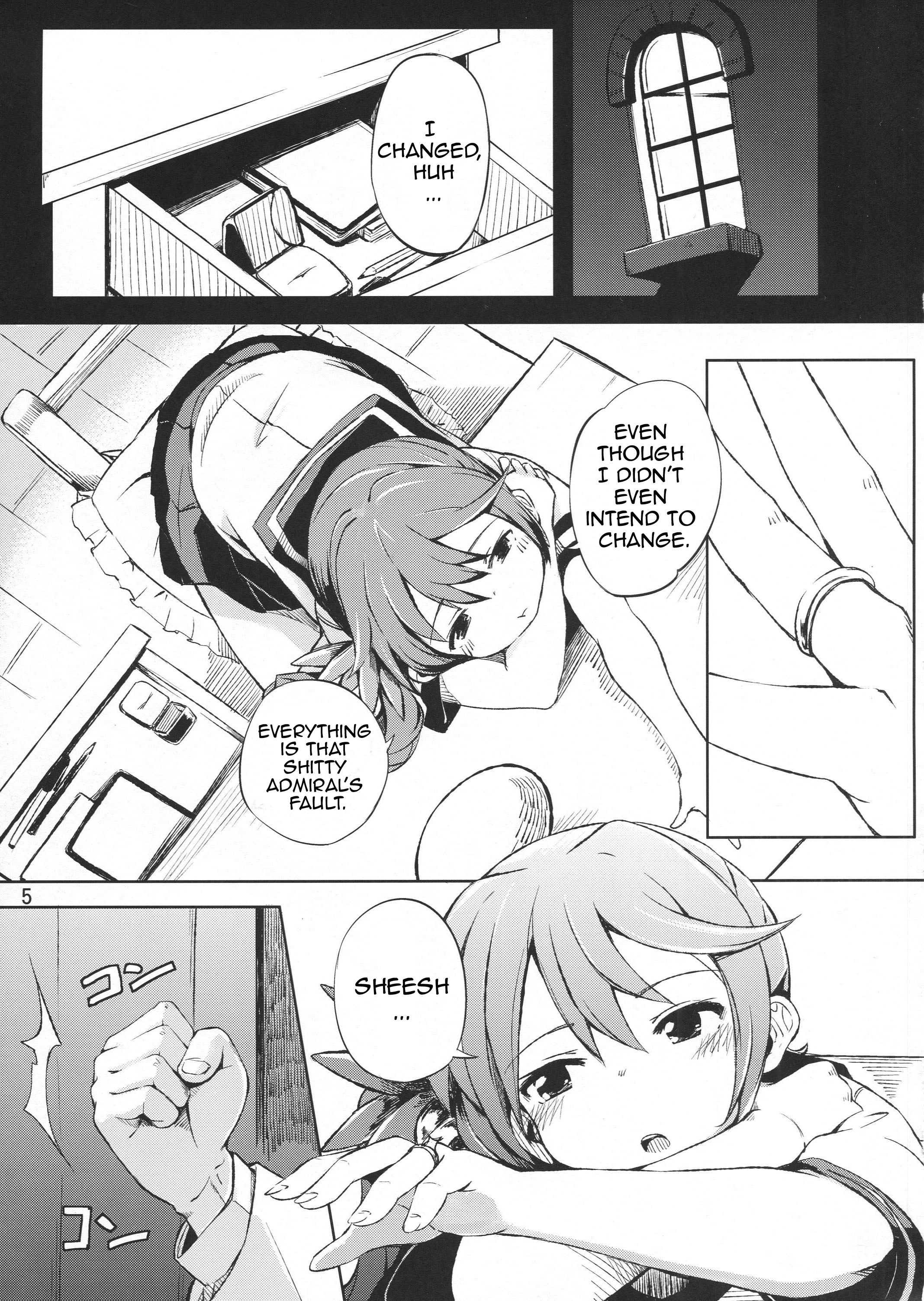 Watashi no Kuso Teitoku | My Shitty Admiral page 4 full