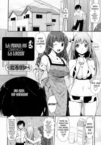[Taropun] Milk Party! | La Fiesta de la Leche! (COMIC Aun 2010-06) [Spanish] [kalock] [Decensored] cover