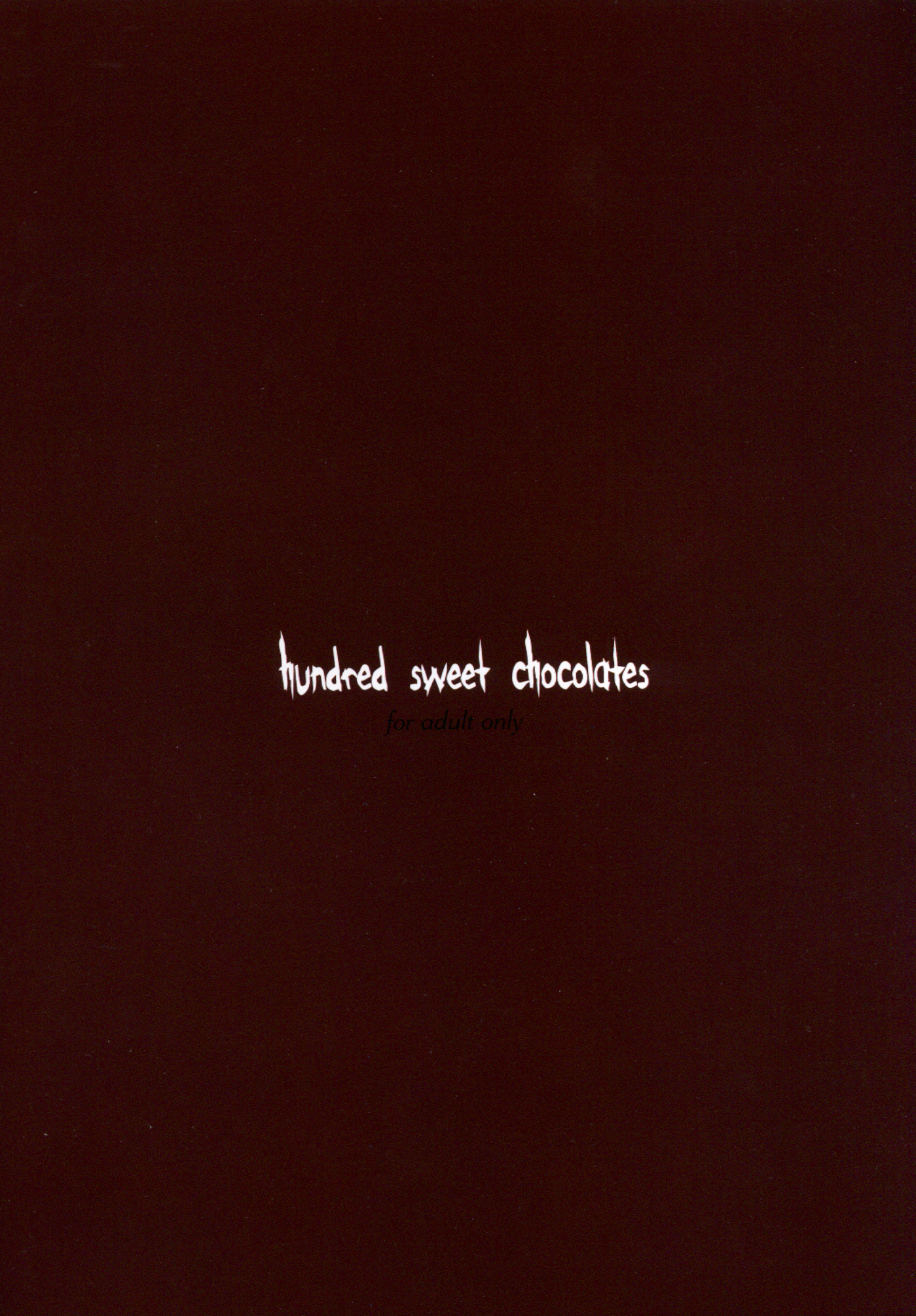 hundred sweet chocolates page 12 full