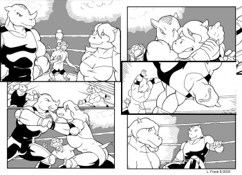 [Wom-Bat] Hippo VS Rhino cover