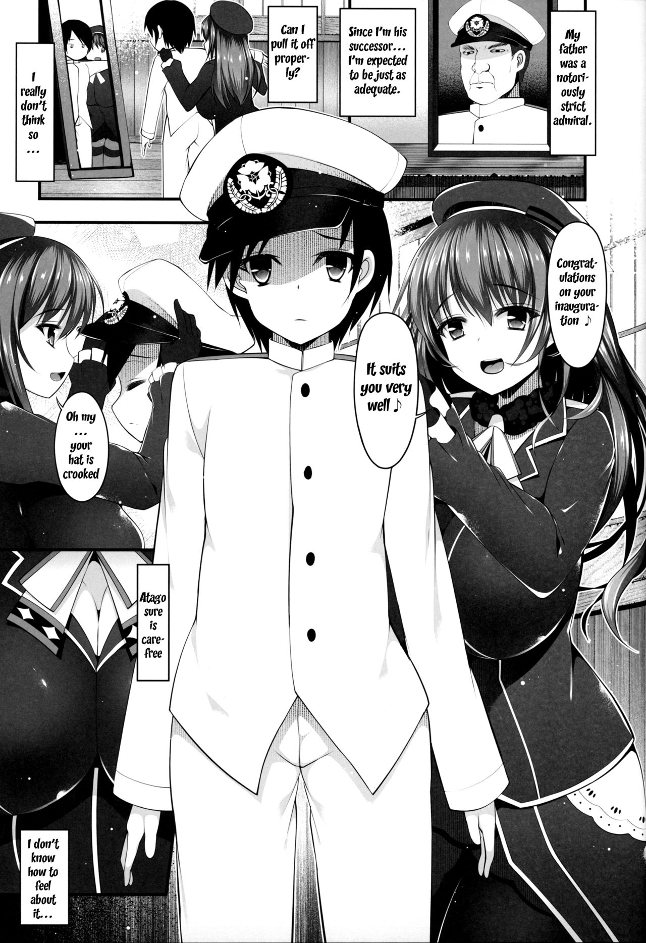 Atago Onee-san ga Shite Kureru page 4 full