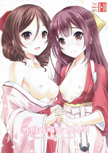 (SC2017 Winter) [Nekoyashiki (Nekodanshaku)] Kamikaze-gata Koufukuron (Kantai Collection -KanColle-) [Korean] cover