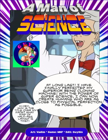 Man of Science (Guy Gin Comic Remix) cover
