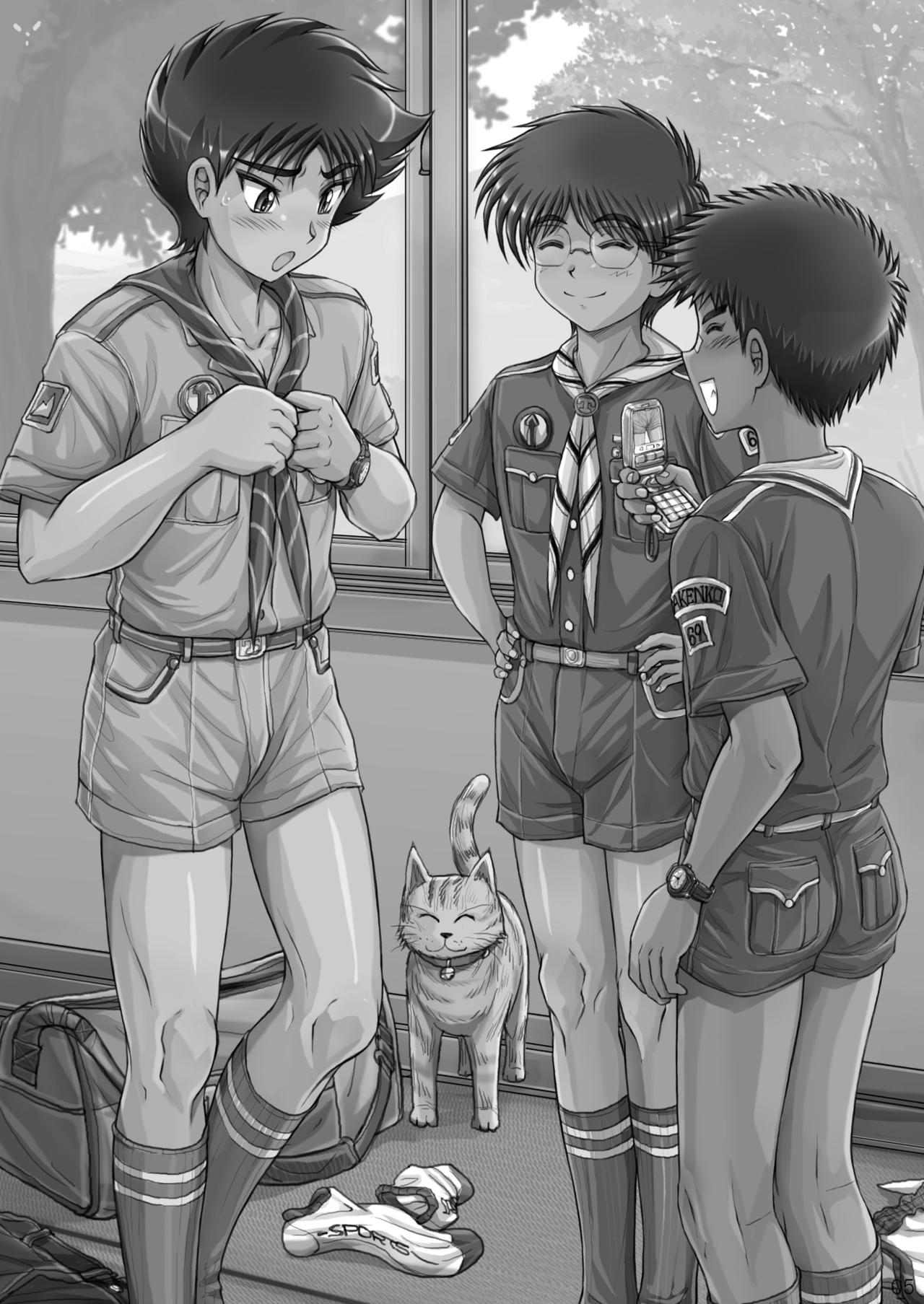 Choutaiken!? Summer Boys page 5 full