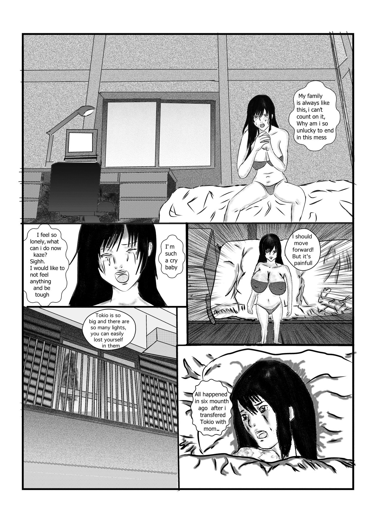 Reika's past Gantz side story page 8 full