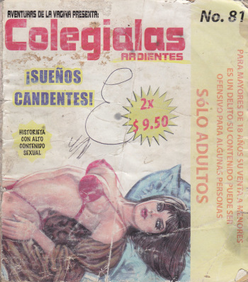 [XXX Mexican Comic] Colegialas Ardientes 0081 [Uncensored] cover