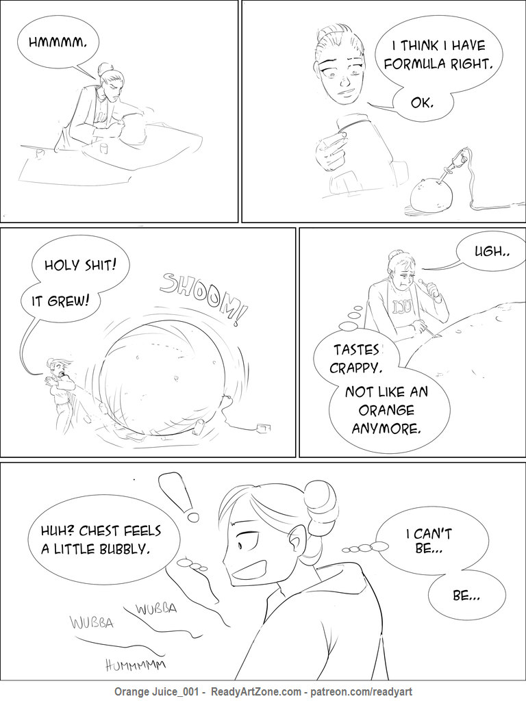 Orange Juice page 1 full