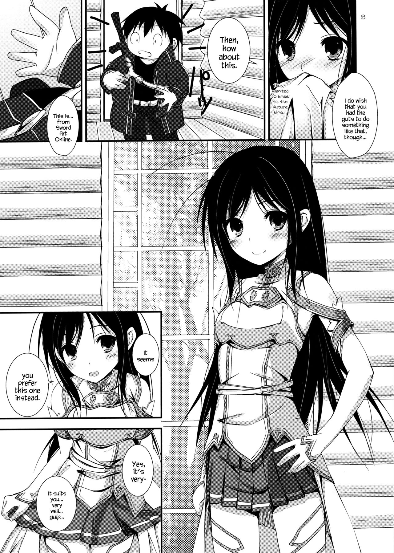 Aruvuheimu Aincrad World page 8 full