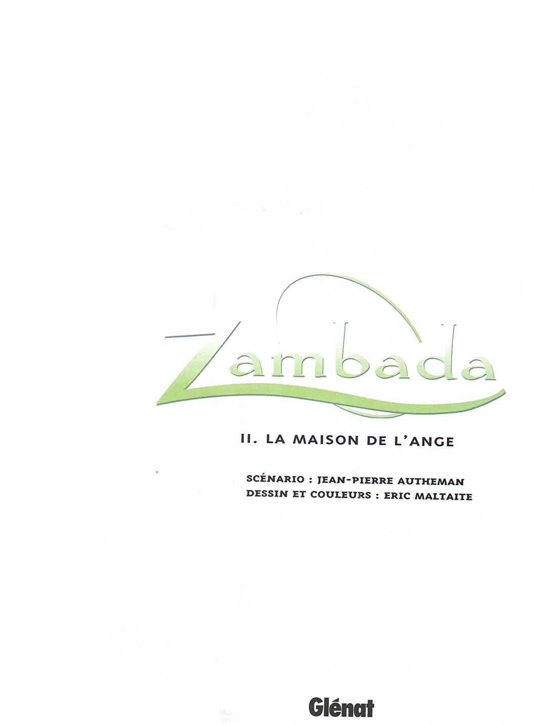 Zambada - 02- La Maison de Ange page 2 full