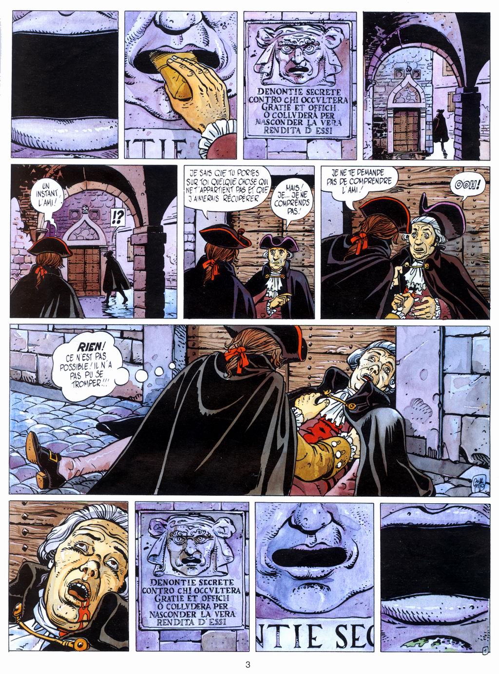 Giacomo C - T01 - Le Masque Dans La Bouche D'Ombre page 4 full