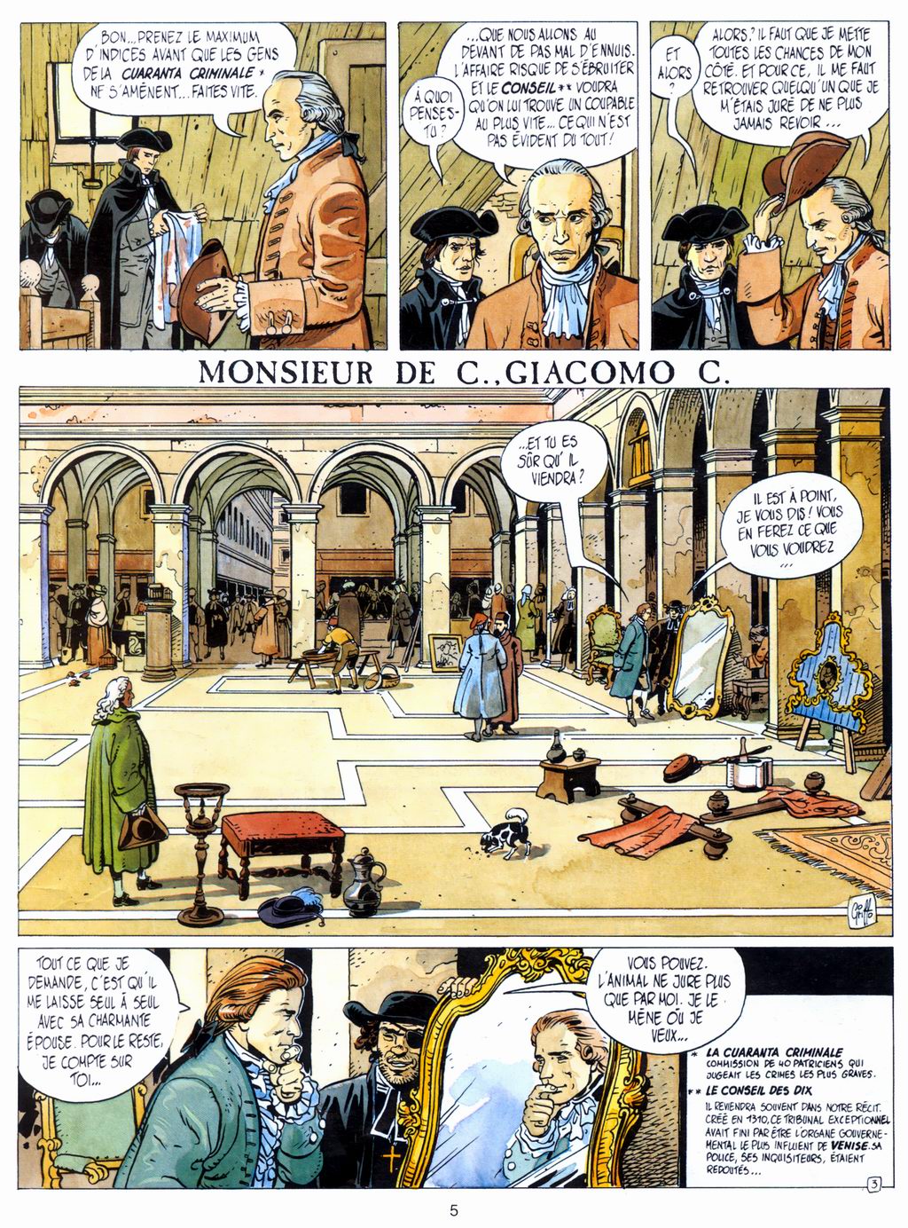 Giacomo C - T01 - Le Masque Dans La Bouche D'Ombre page 6 full