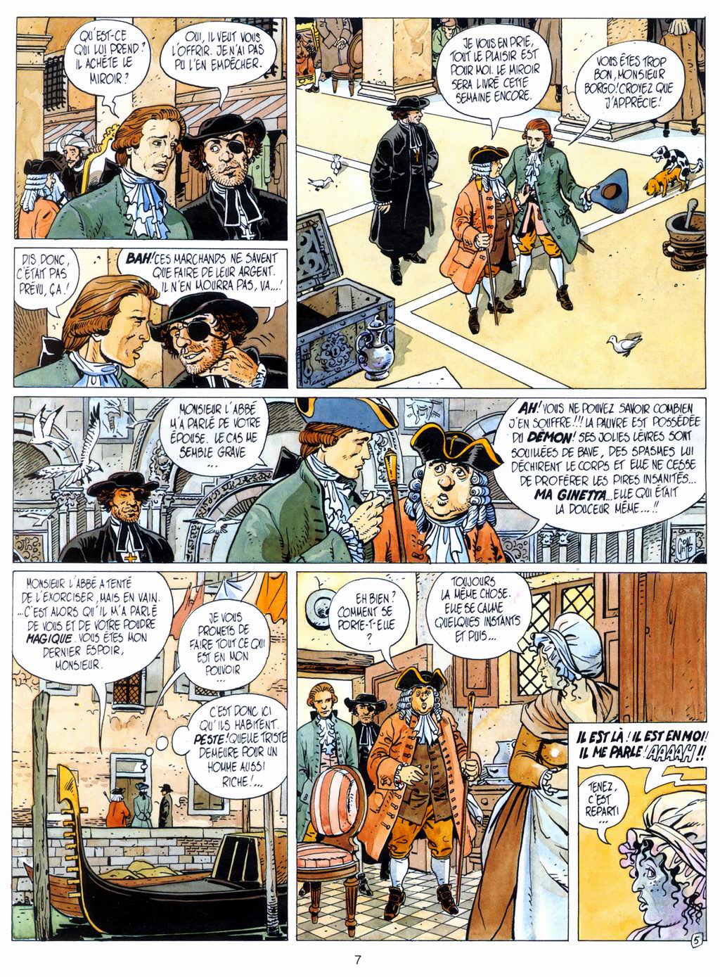 Giacomo C - T01 - Le Masque Dans La Bouche D'Ombre page 8 full
