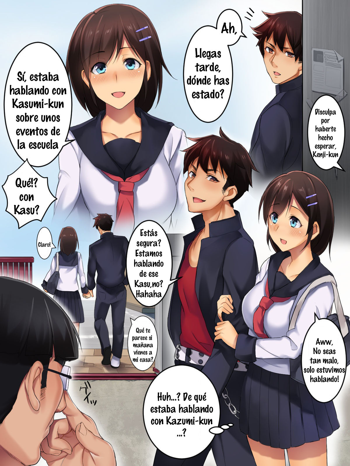 Kareshi Mochi no Kenage na Anoko o Ikasete Goudatsu! Netori Play page 12 full