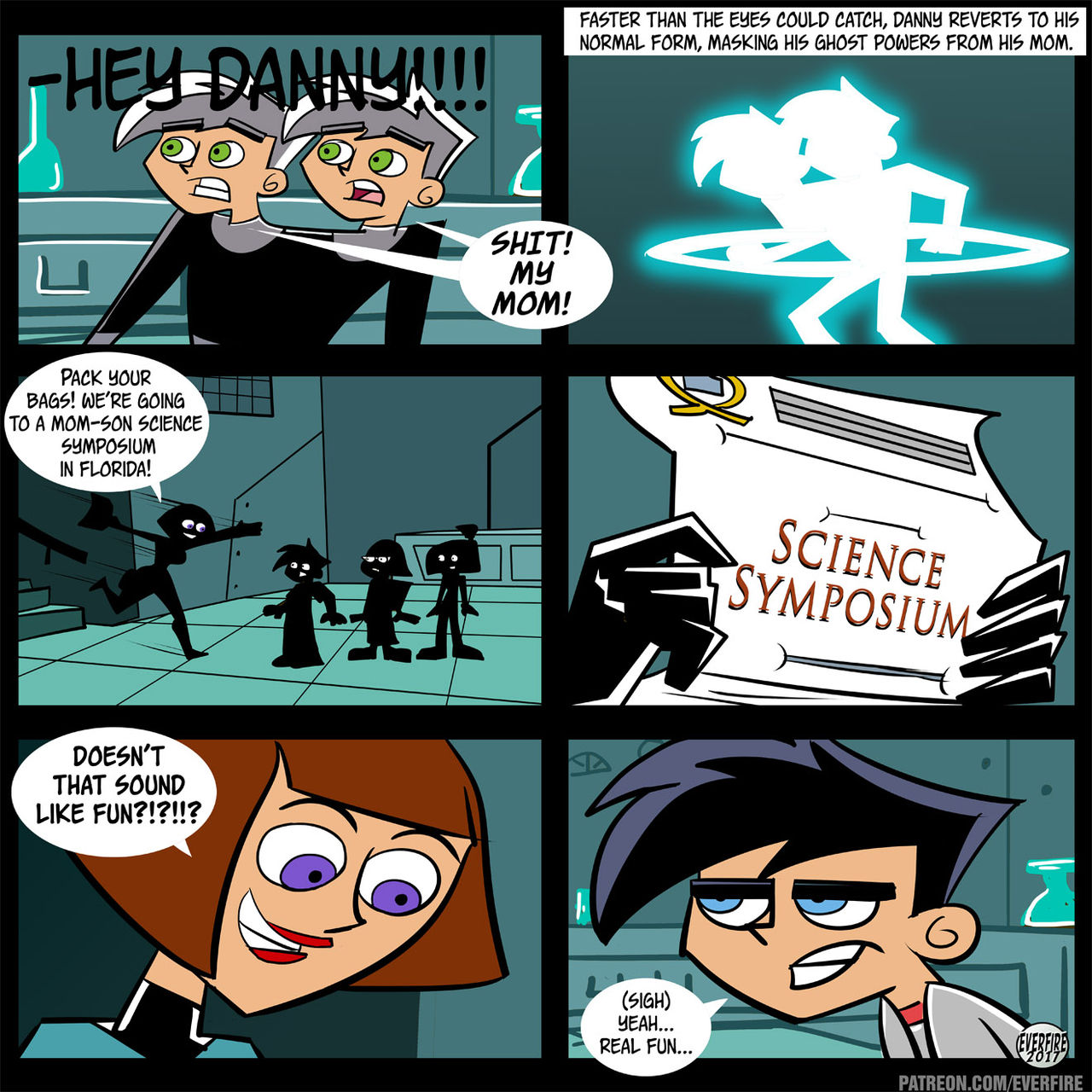 Everfire - Danny Phantom Comic page 4 full