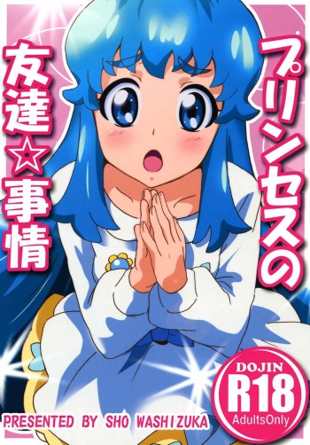 (C86) [Commanding Eagle (Washizuka Sho)] Princess no Tomodachi Jijou (HappinessCharge Precure!) cover