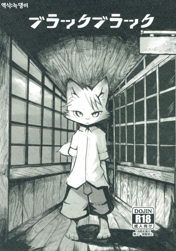 (C88) [Noppera Koubou (Mujina)] Black Black [Korean] cover