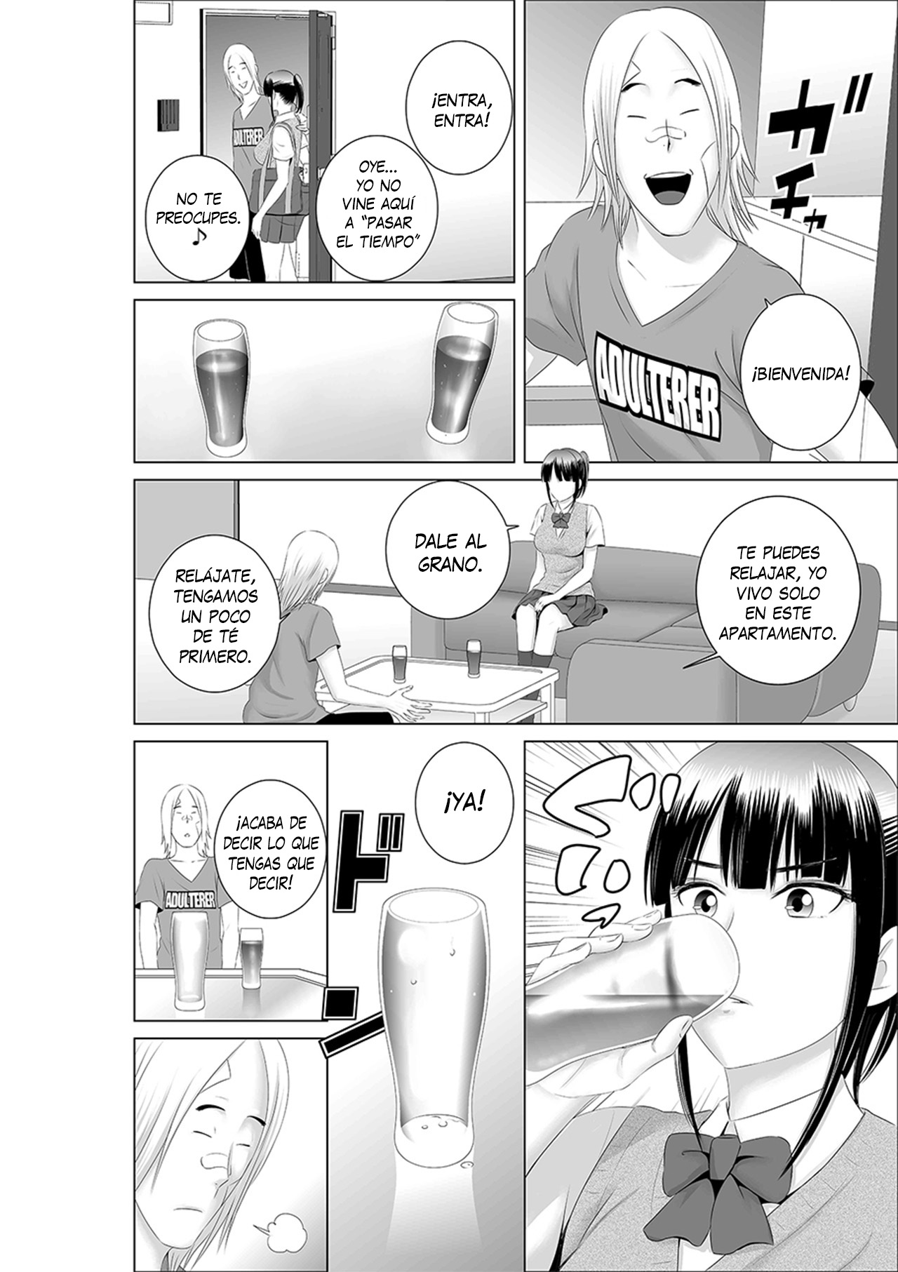 Closet 0 -Ubawareta Junketsu- | Armario 0 -Pureza robada- page 12 full