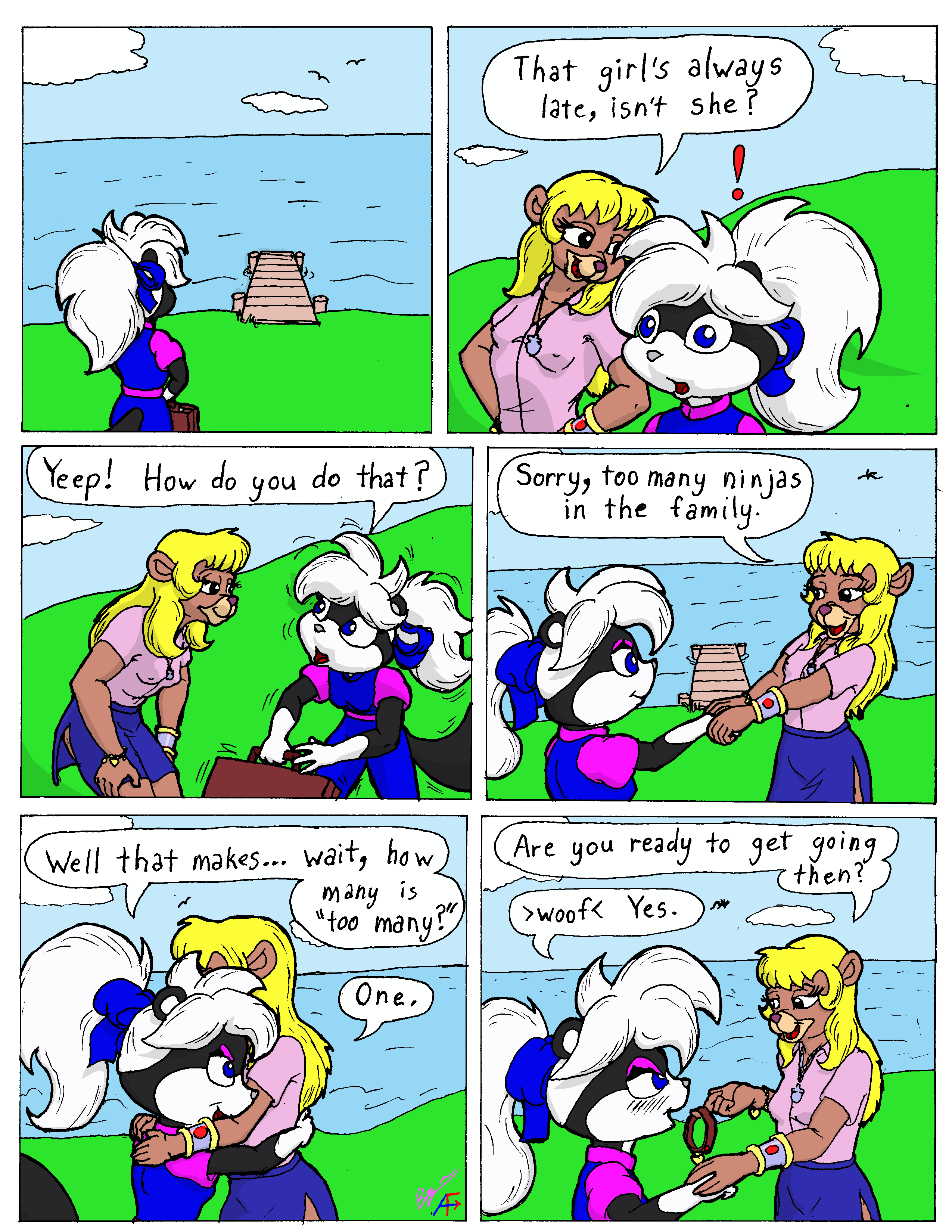 Phoenix Force Jenna: Panisha Arrives page 2 full