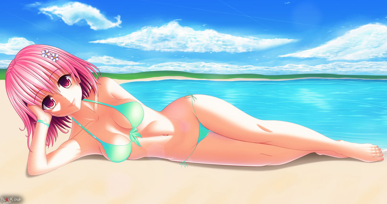 Momo at the beach page 6 full