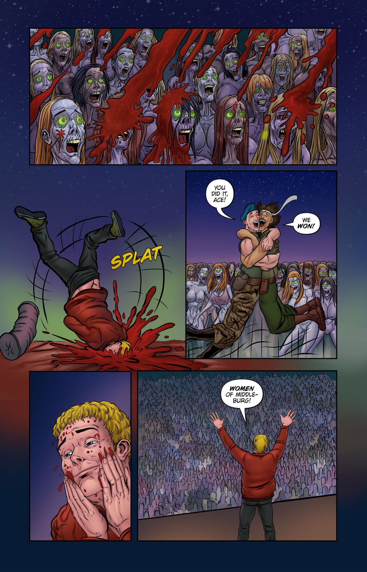 Lesbian Zombies From Outer Space #7 page 11 full