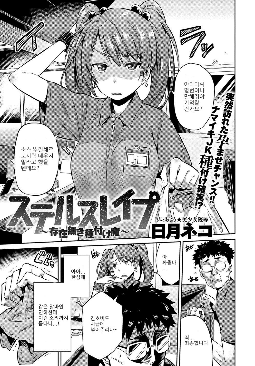 Stealth Rape ~Sonzai Naki Tanetsukema~ page 1 full