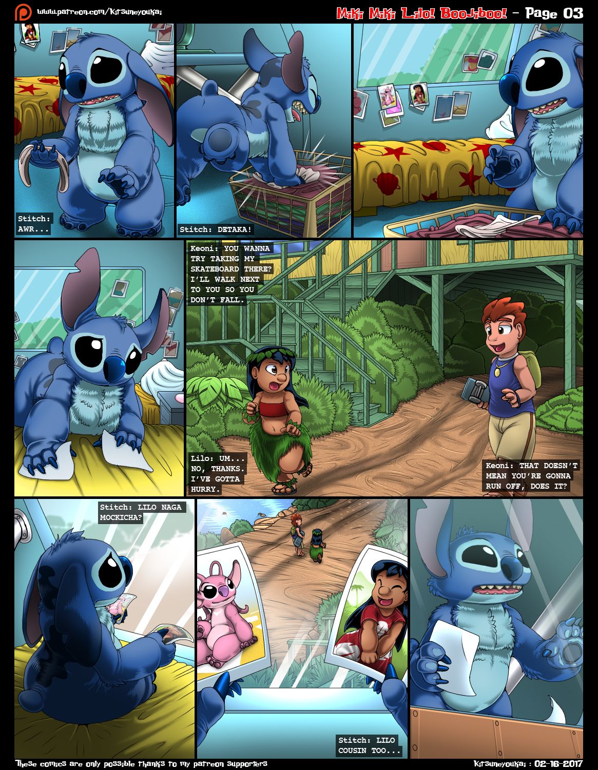 Miki Miki Lilo! Boojiboo! page 3 full