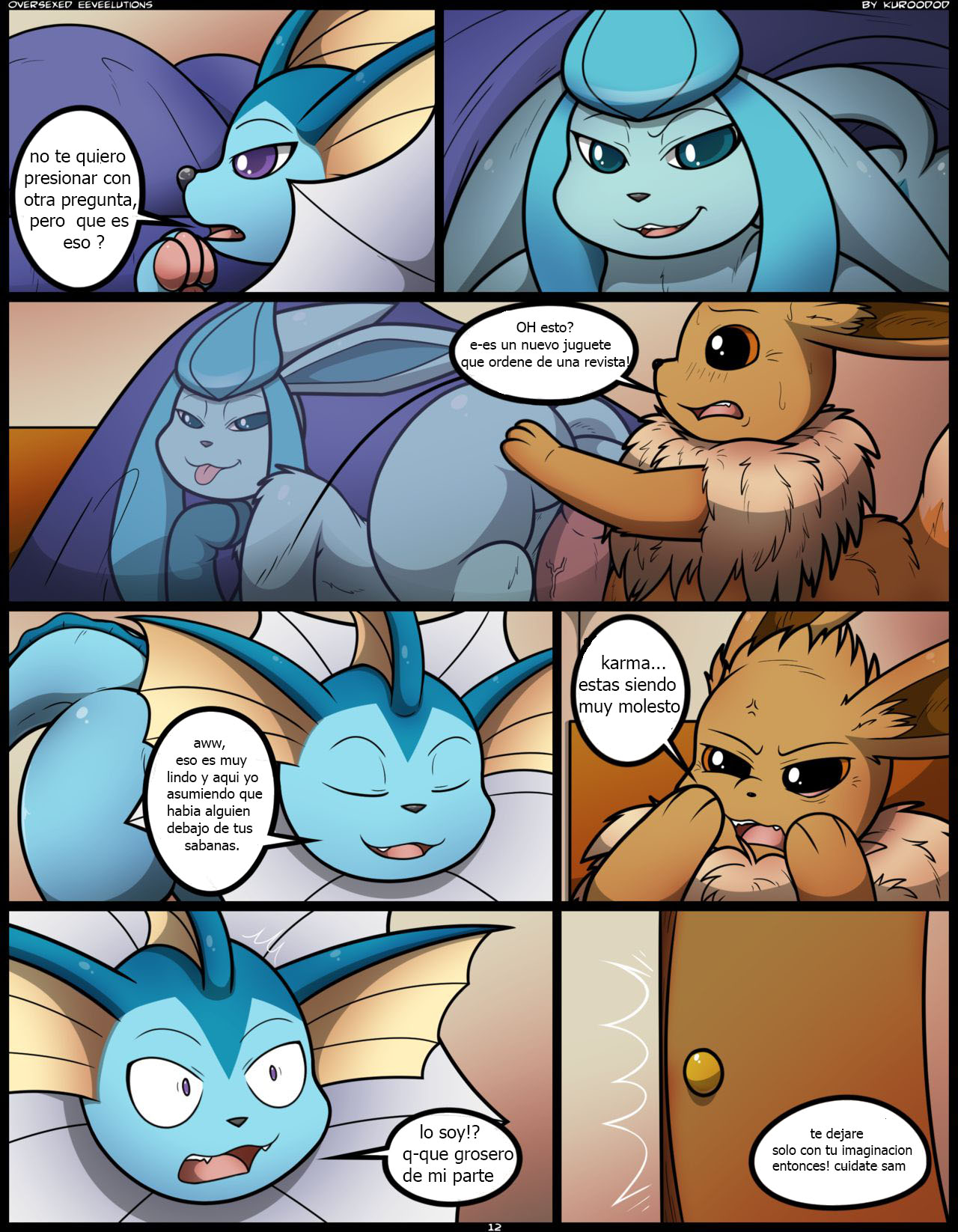 Oversexed Eeveelutions Vol. 1 page 12 full