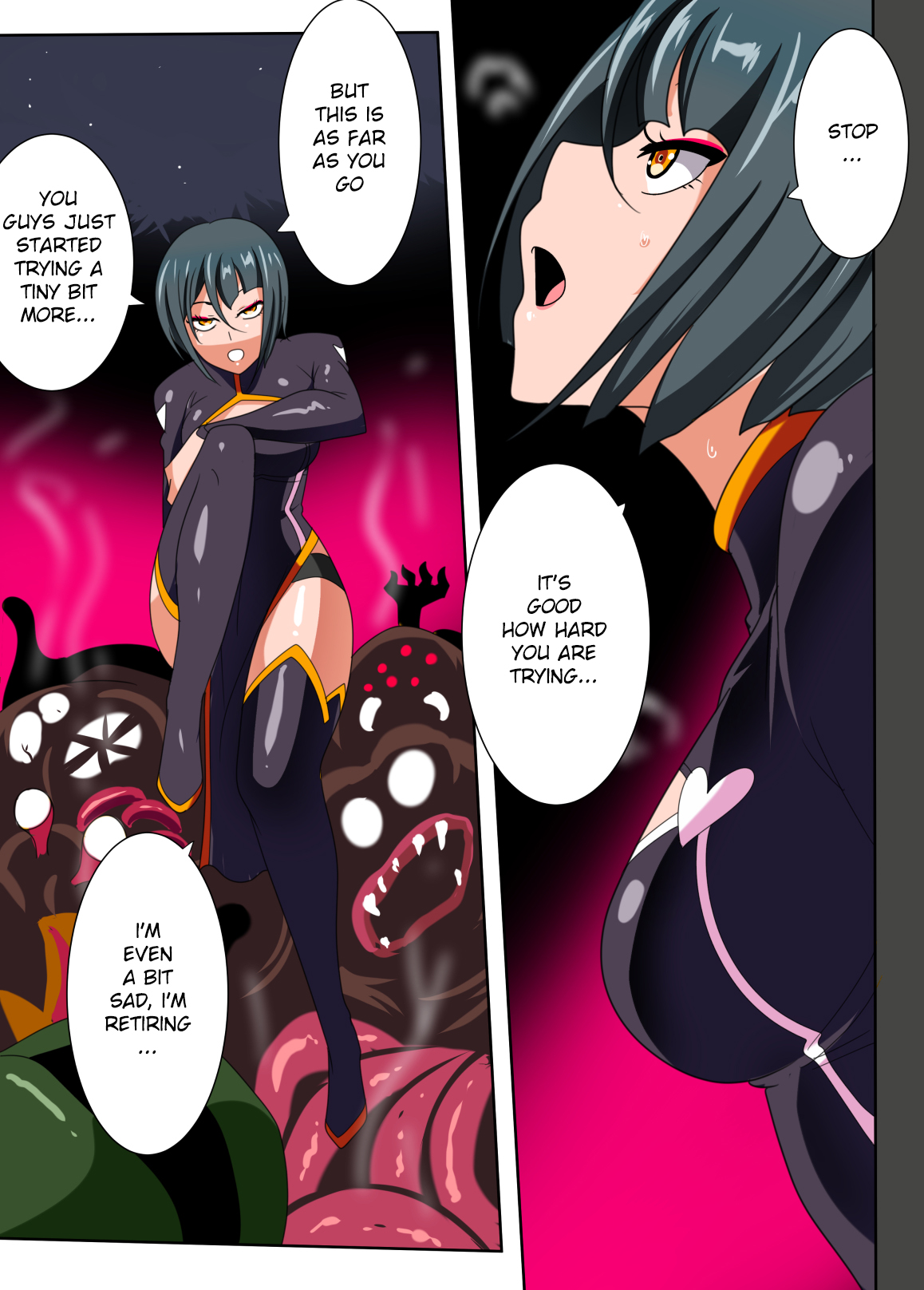 Heroine Harassment Junketsu no Taimashi Akina Zenpen | Heroine Harassment - Magician Akina's Chastity Part I page 5 full