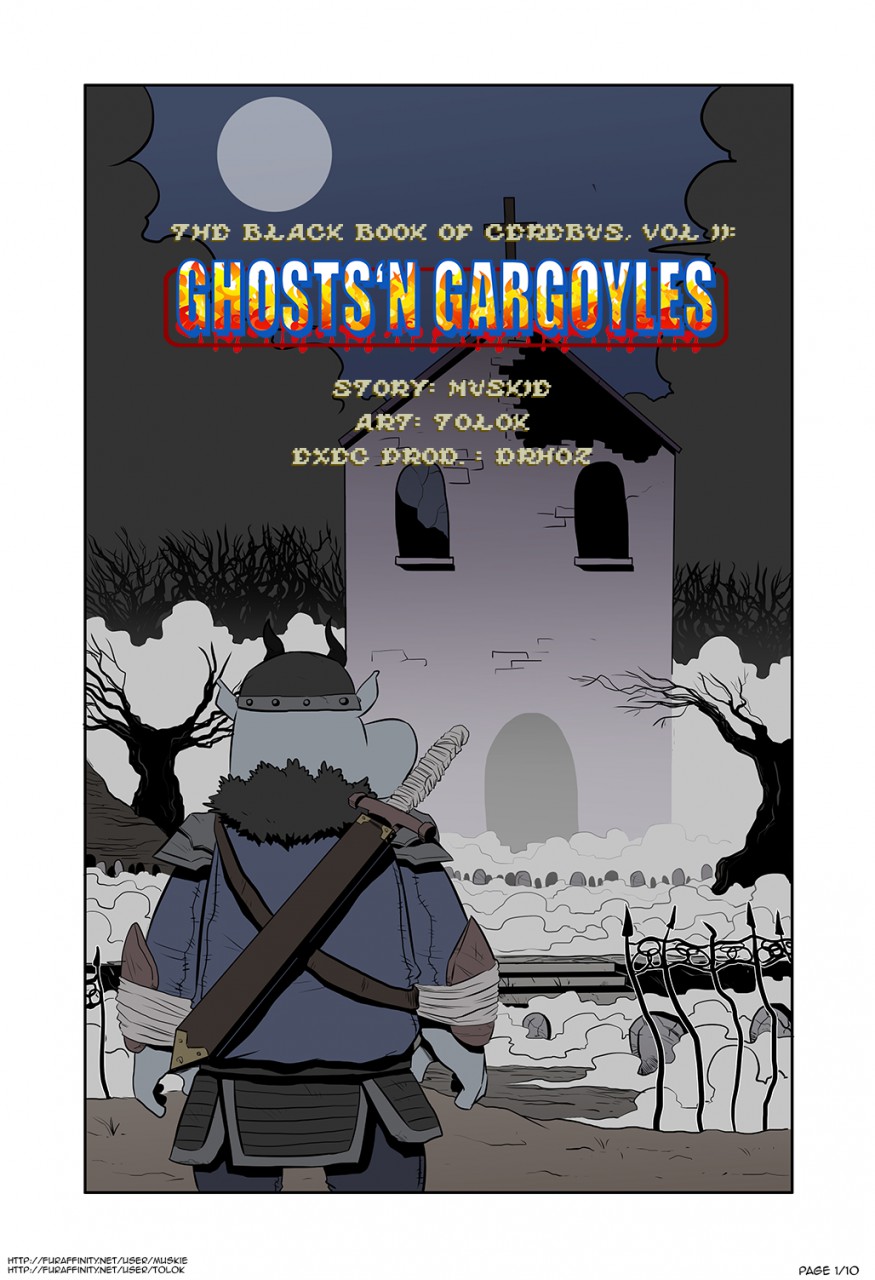 Black Book of Cerebus Vol. II: Ghosts'N'Gargoyles page 1 full