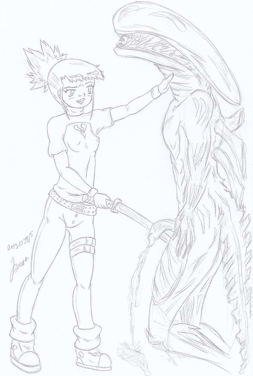 Rika Nonaka _ digimon tamers _  My miny Sketches work_6 page 12 full