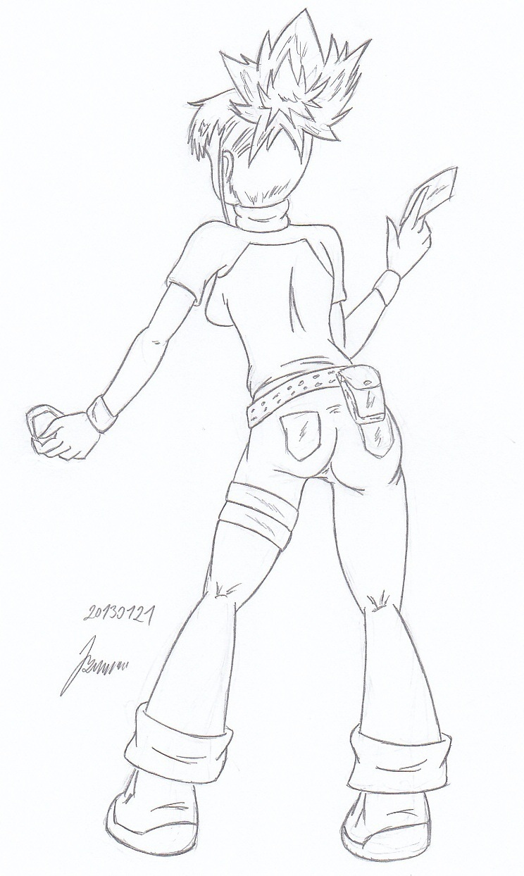 Rika Nonaka _ digimon tamers _  My miny Sketches work_6 page 3 full