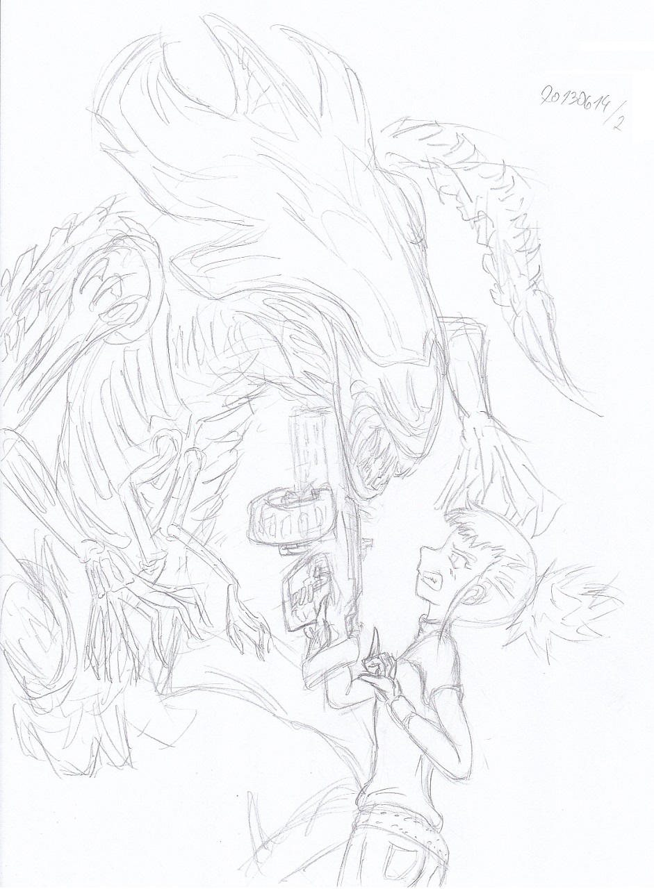 Rika Nonaka _ digimon tamers _  My miny Sketches work_6 page 7 full